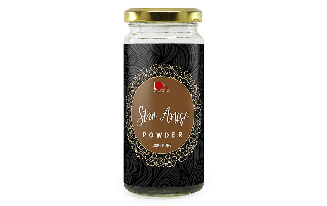 Looms & Weaves Star Anise Powder    Glass Jar  100 grams